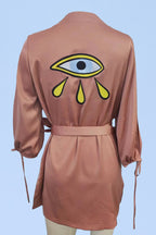 Satin Wrap Robe
